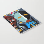 Say my name street art brut painting Notebook Gallery Image 2