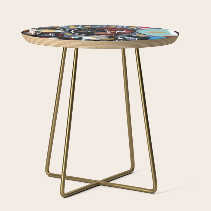 Say my name street art brut painting Side Table Gallery Image 1