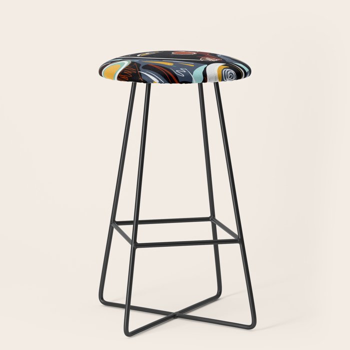 Say my name street art brut painting Stool Gallery Image 1