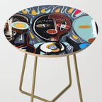 Say my name street art brut painting Side Table Gallery Image 2