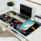 Say my name street art brut painting Desk Mat Gallery Image 2