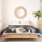 Say my name street art brut painting Duvet Cover Gallery Image 3