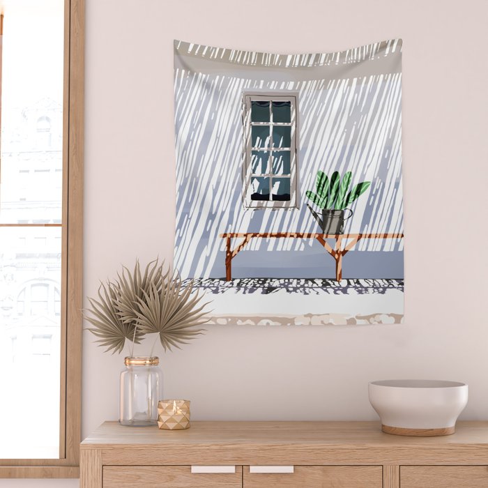 A Slow Sunday Wall Tapestry Gallery Image 2