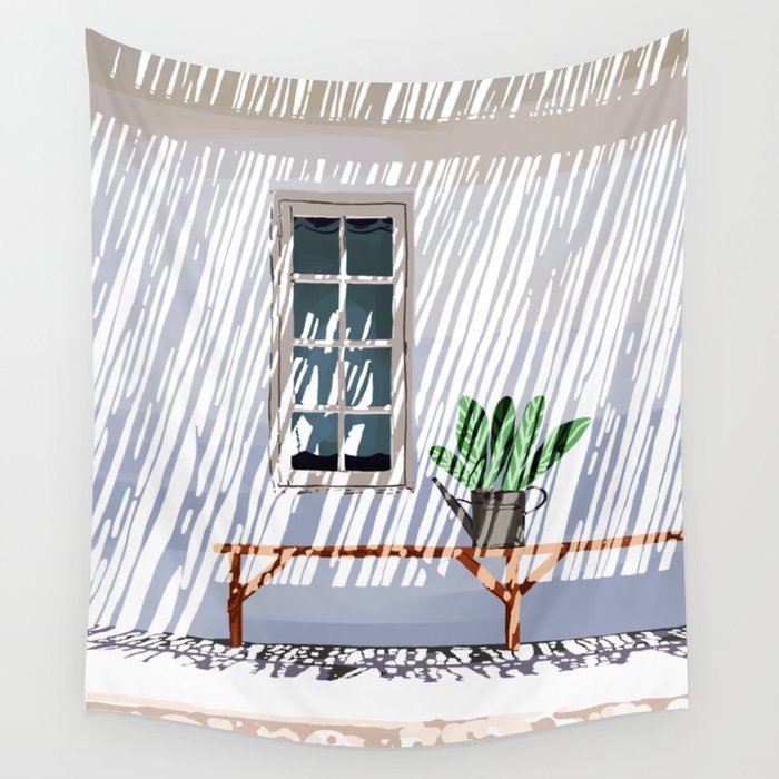 A Slow Sunday Wall Tapestry Gallery Image 4