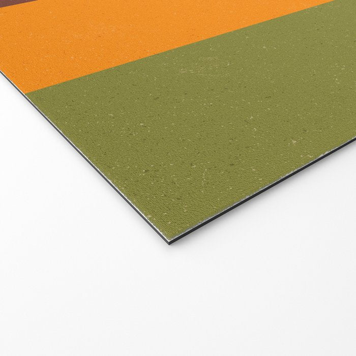 Color Block Stripes Welcome Mat Gallery Image 2