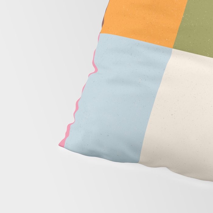 Color Block Stripes Pillow Sham Gallery Image 4