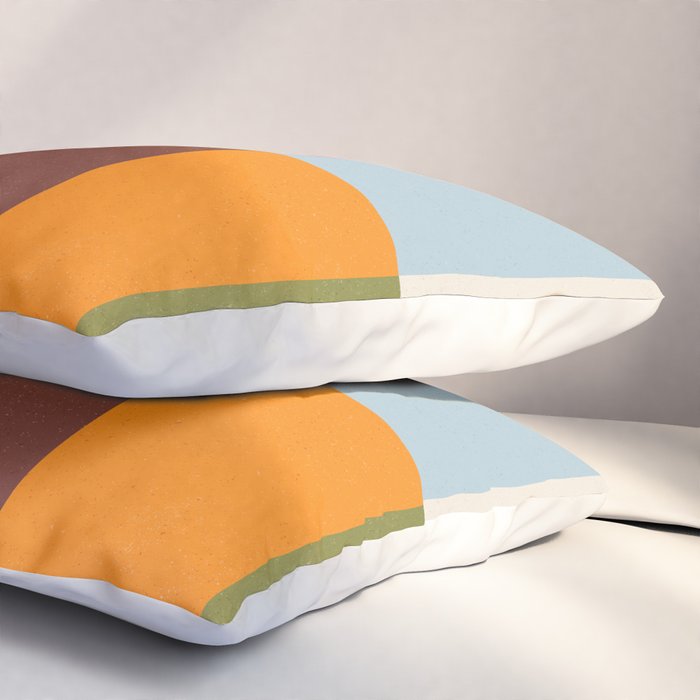 Color Block Stripes Pillow Sham Gallery Image 3
