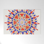 Mandala - America Palette Welcome Mat Gallery Image 1