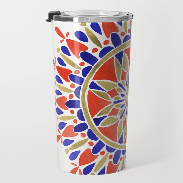 Mandala - America Palette Travel Mug Gallery Image 3