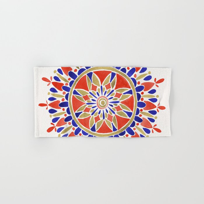 Mandala - America Palette Bath Towel Gallery Image 1