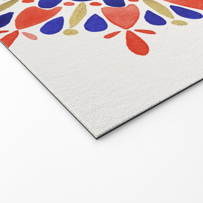 Mandala - America Palette Welcome Mat Gallery Image 2