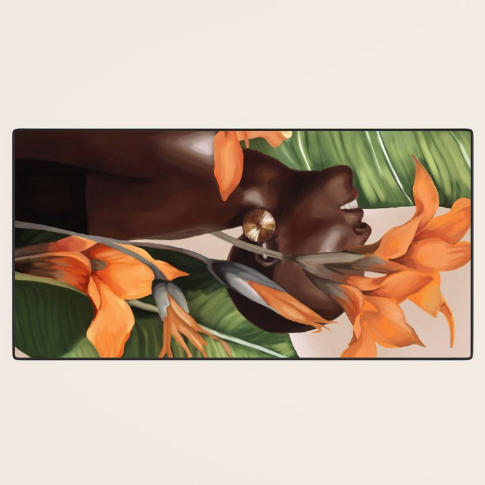 Ethereal Bloom Desk Mat Gallery Image 3