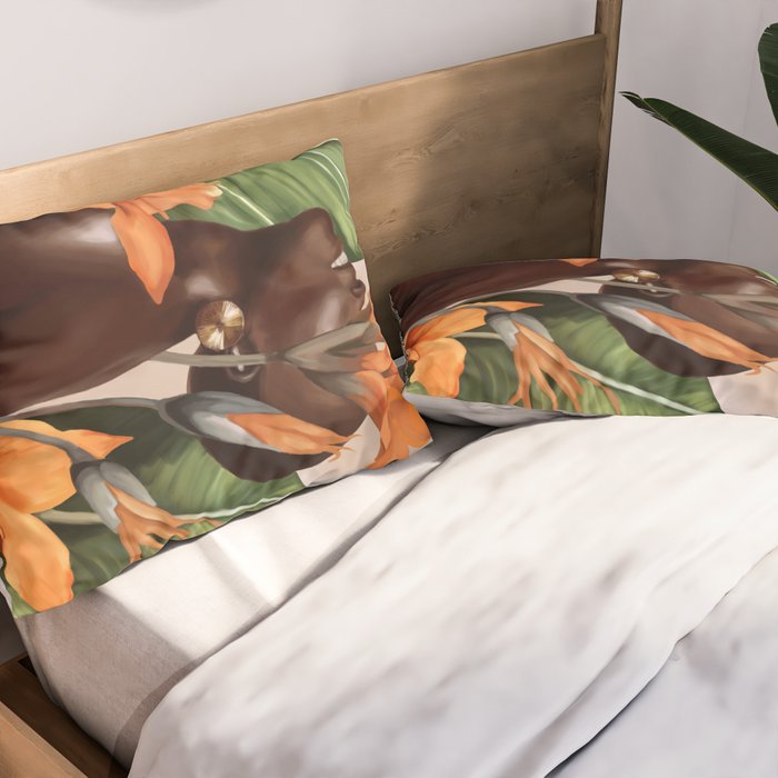 Ethereal Bloom Pillow Sham Gallery Image 2