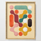 Color pops - mid century style  Serving Tray Gallery Image 1