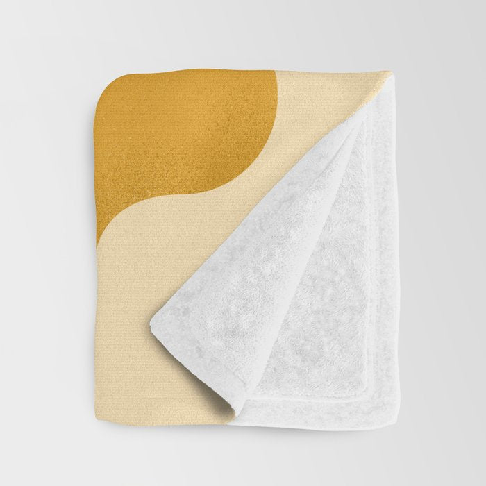 Color pops - mid century style  Throw Blanket Gallery Image 3