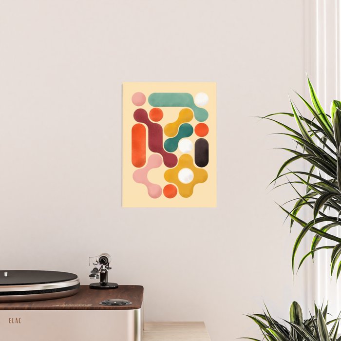 Color pops - mid century style  Poster Gallery Image 2
