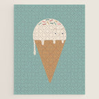 Ice Cream Cat Jigsaw Puzzle Gallery Image 1