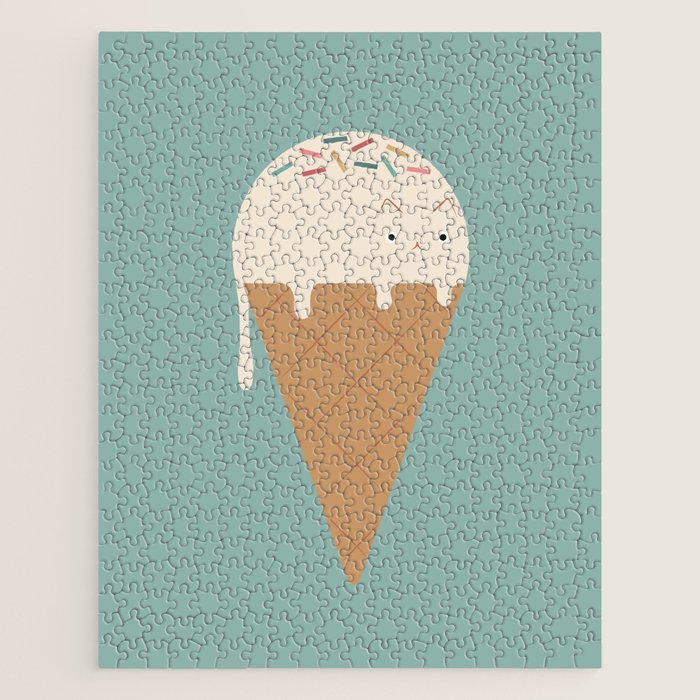 Ice Cream Cat Jigsaw Puzzle Gallery Image 1