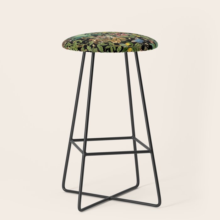 TIGER IN THE DARK JUNGLE Stool Gallery Image 1
