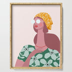 Spring Scarf Serving Tray Gallery Image 1