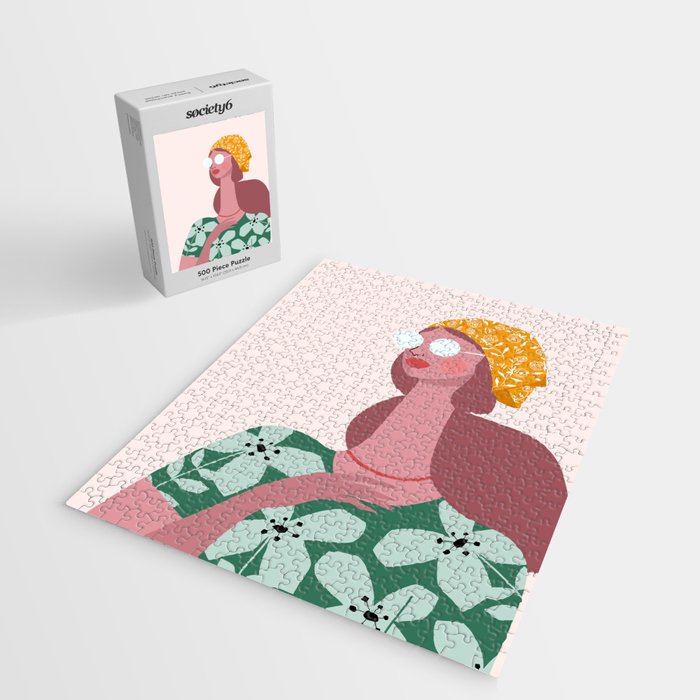 Spring Scarf Jigsaw Puzzle Gallery Image 2