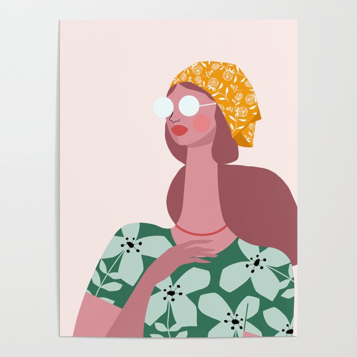 Spring Scarf Poster Gallery Image 1