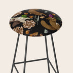 Squirrel flowering dark meadow Stool Gallery Image 2