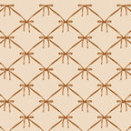 Bows & Ribbons Pattern LVI Neutral Beige Coffee Mug Gallery Image 2