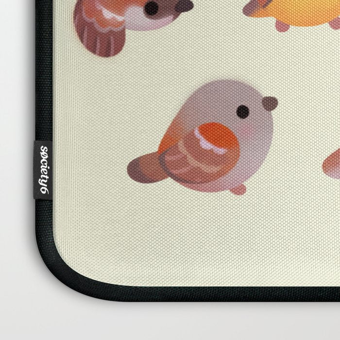 Sparrow (Passer) Laptop Sleeve Gallery Image 3