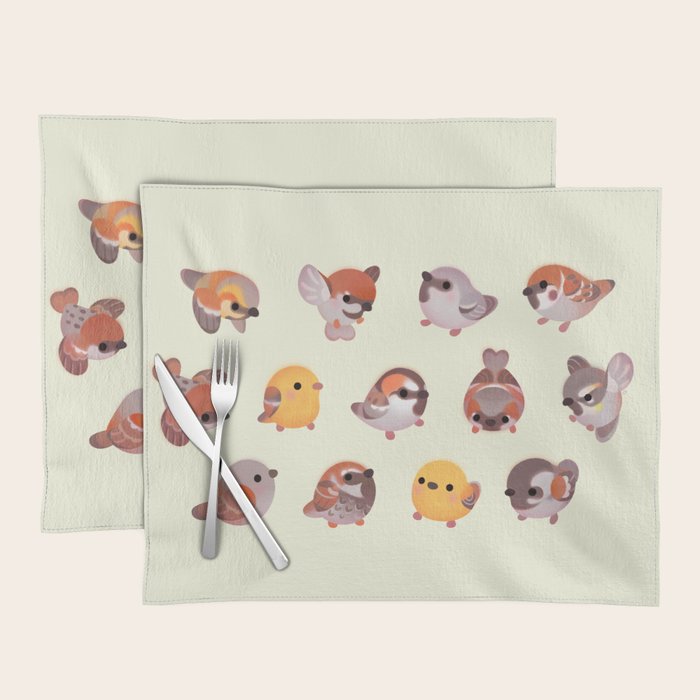 Sparrow (Passer) Placemat Gallery Image 1