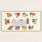 Sparrow (Passer) Desk Mat Gallery Image 1