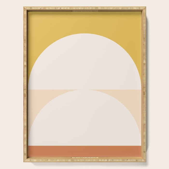 Abstract Geometric 01 Serving Tray Gallery Image 1