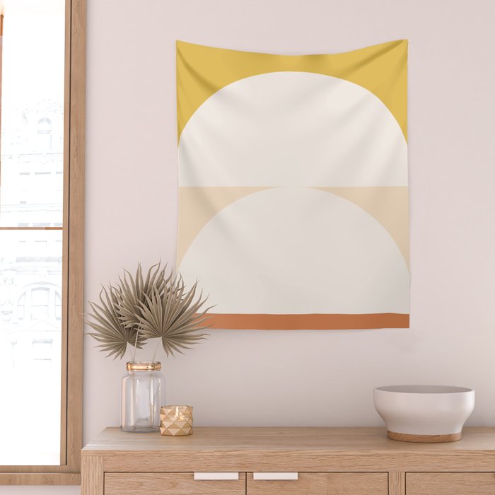 Abstract Geometric 01 Wall Tapestry Gallery Image 2