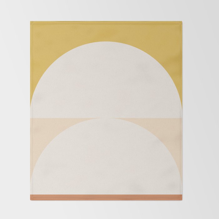 Abstract Geometric 01 Throw Blanket Gallery Image 2