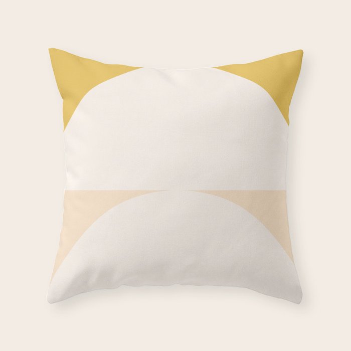 Abstract Geometric 01 Throw Pillow Gallery Image 1