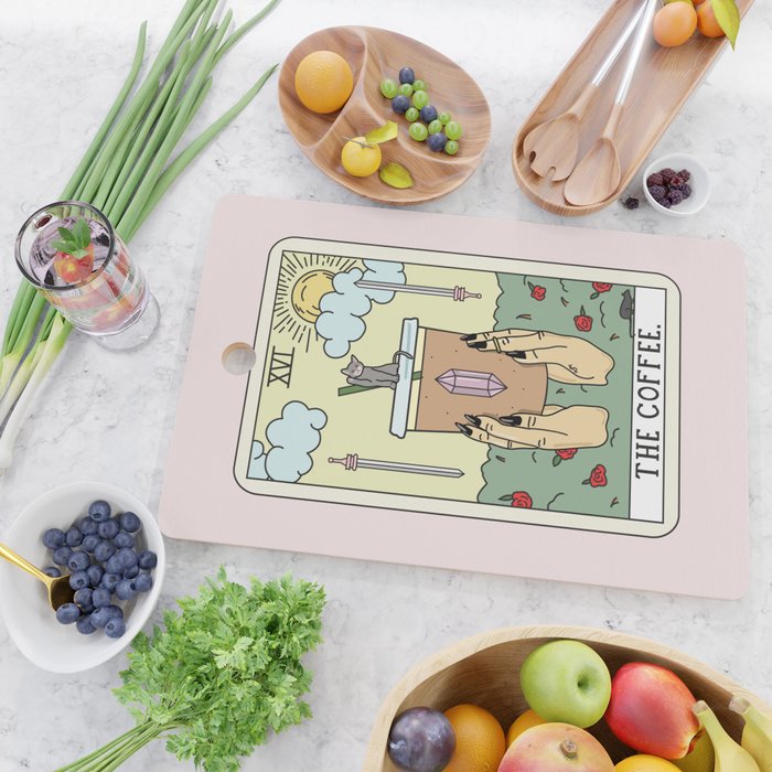 COFFEE READING Cutting Board Gallery Image 2