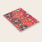 Lakai Suzani Samarkand Uzbekistan Embroidery Print Notebook Gallery Image 3