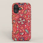 Lakai Suzani Samarkand Uzbekistan Embroidery Print iPhone Case Gallery Image 1