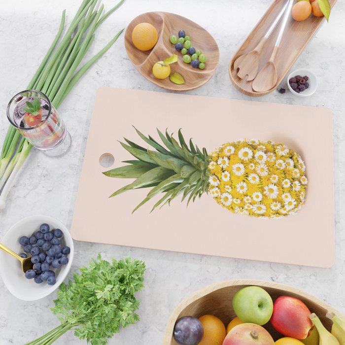 Daisy Pineapple Cutting Board Gallery Image 2
