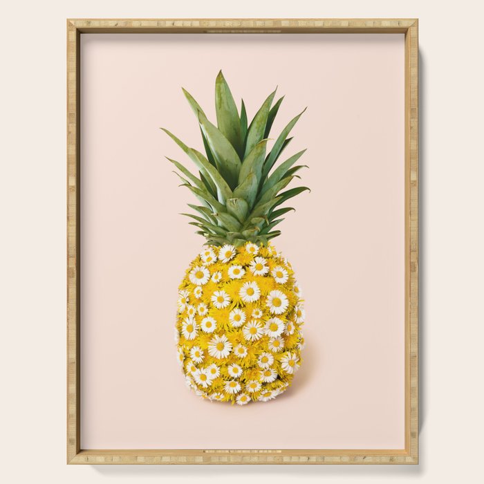 Daisy Pineapple Serving Tray Gallery Image 1