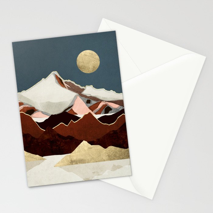 Rustic Mountains Stationery Card Gallery Image 2