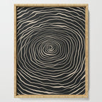 Strokes 07: Nero Black Edition  Serving Tray Gallery Image 1