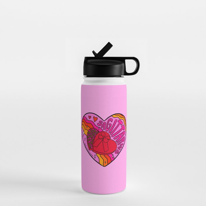 Sagittarius Valentine Water Bottle Gallery Image 1