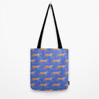 Leopard - Orange Tote Bag Gallery Image 2