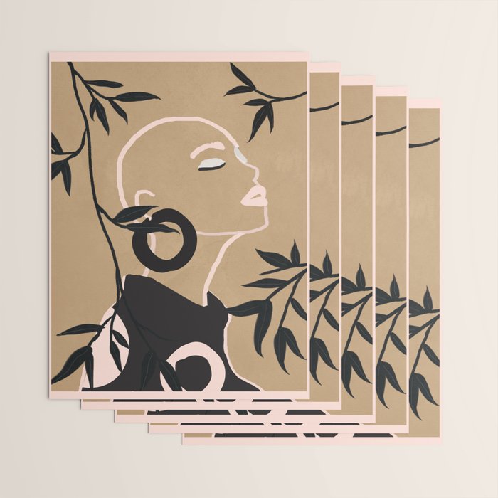 Breeze in the Garden 1 Wrapping Paper Gallery Image 3