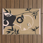 Breeze in the Garden 1 Outdoor Rug Gallery Image 1