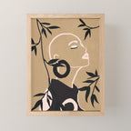 Breeze in the Garden 1 Mini Art Print Gallery Image 1