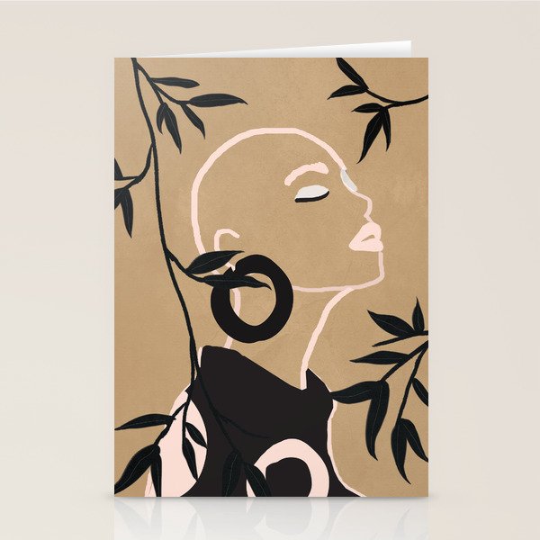 Breeze in the Garden 1 Stationery Card Gallery Image 2