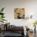 Breeze in the Garden 1 Wood Wall Art Gallery Image 2