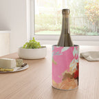 pink peachy branch in summer garden Wine Chiller Gallery Image 4
